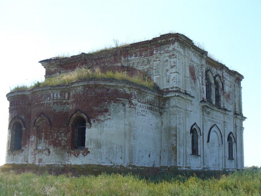 Старые Бурундуки. Церковь Николая Чудотворца. фасады