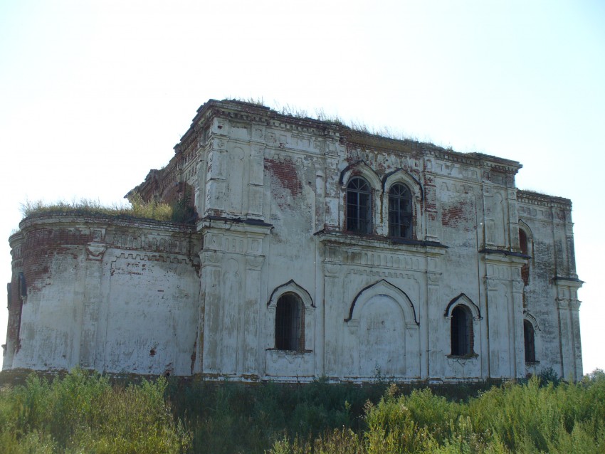 Старые Бурундуки. Церковь Николая Чудотворца. фасады
