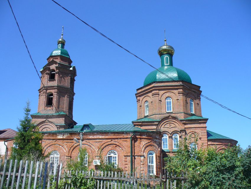 Церковь Сергия Радонежского, Нижний Услон (Верхнеуслонский район, Республика Татарстан). фасады, Вид с юга