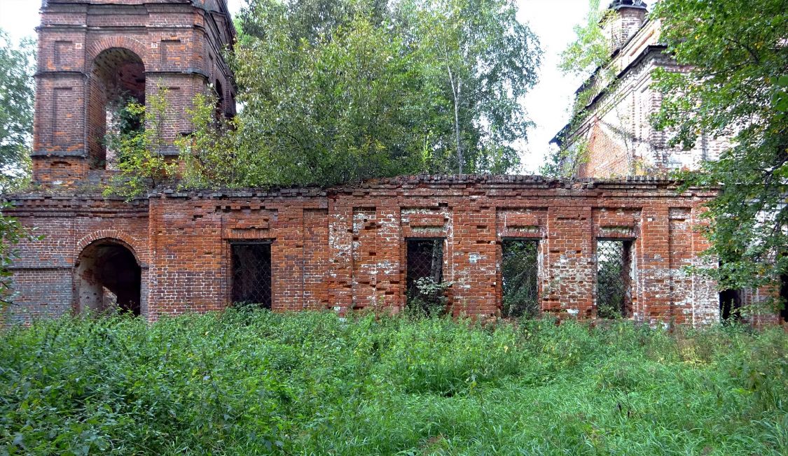 Церковь Казанской иконы Божией Матери, Берлюково (Гаврилов-Ямский район, Ярославская область). фасады