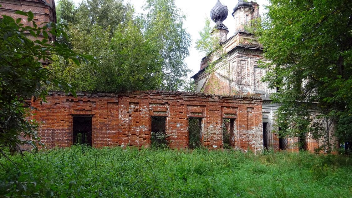 Берлюково. Церковь Казанской иконы Божией Матери. фасады