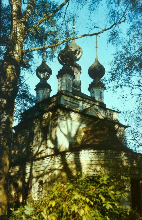 Церковь Казанской иконы Божией Матери, Берлюково (Гаврилов-Ямский район, Ярославская область). фасады
