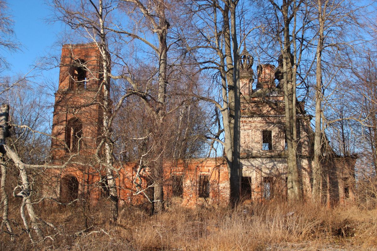 Церковь Казанской иконы Божией Матери, Берлюково (Гаврилов-Ямский район, Ярославская область). фасады