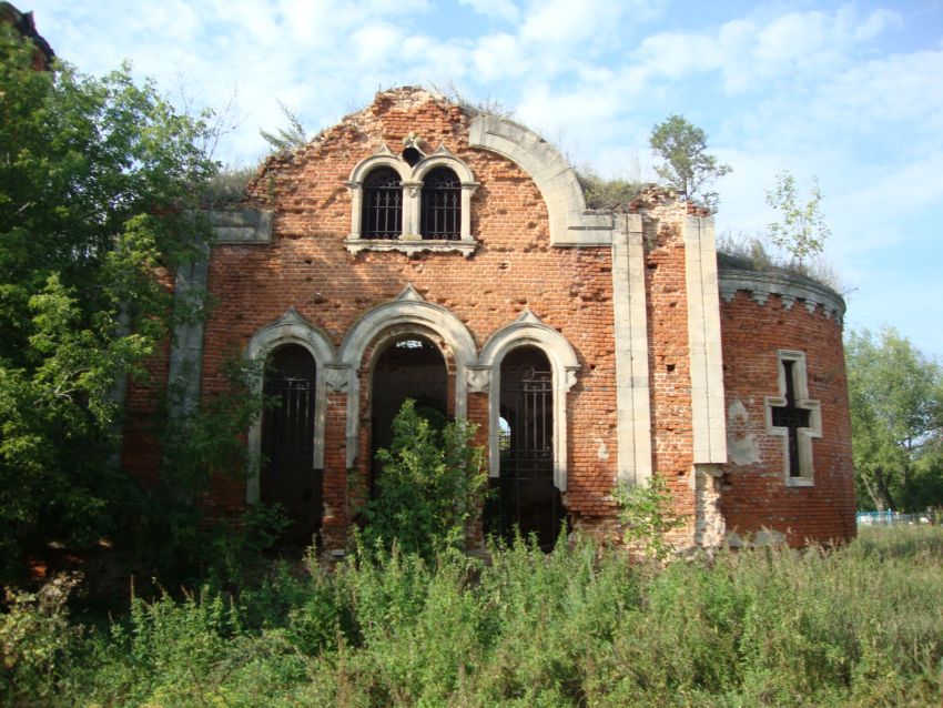 Церковь Космы и Дамиана, Верхний Изрог (Каменский район, Тульская область). фасады