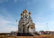 Церковь Петра и Февронии, вид с северо-запада<br>, Солнечный, Рамонский район, Воронежская область