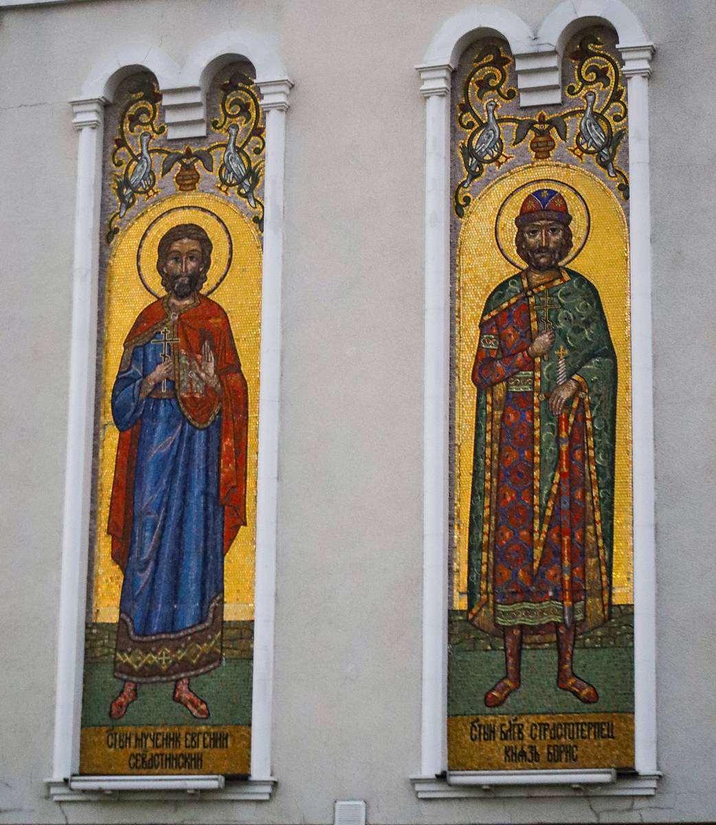 Церковь Петра и Февронии, Солнечный (Рамонский район, Воронежская область). архитектурные детали