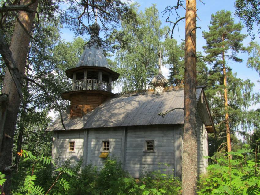 Колгостров. Часовня Вознесения Господня. фасады, южный фасад