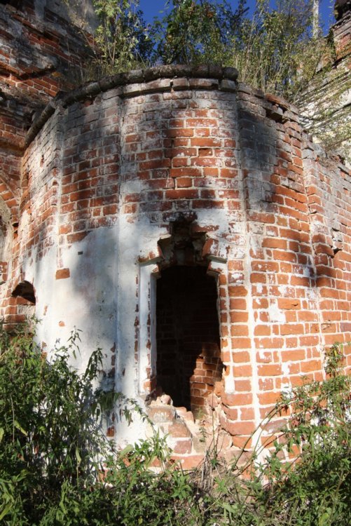 Церковь Петра и Павла, Борисовское, урочище (Борисоглебский район, Ярославская область). архитектурные детали