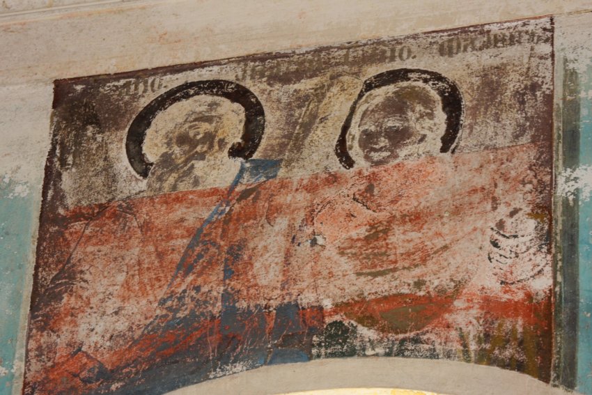 Церковь Петра и Павла, Борисовское, урочище (Борисоглебский район, Ярославская область). интерьер и убранство