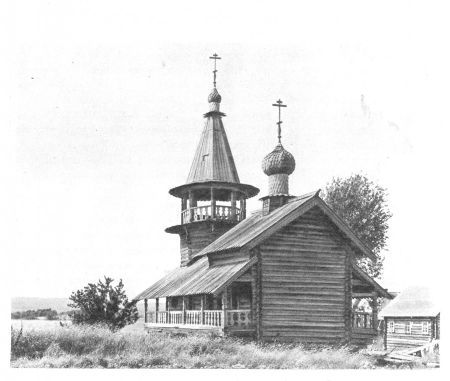 Часовня Петра и Павла, Насоновщина (Медвежьегорский район, Республика Карелия). архивная фотография