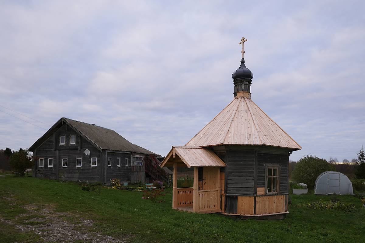 фасады. Часовня Антипы Пергамского, Батова (Медвежьегорский район, Республика Карелия)
