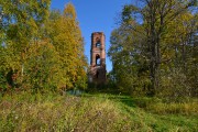 Церковь Рождества Пресвятой Богородицы, Вид на колокольню с юга<br>, Новополево, Даниловский район, Ярославская область