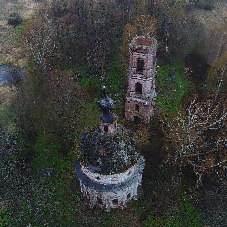 Церковь Рождества Пресвятой Богородицы, Новополево (Даниловский район, Ярославская область). фасады