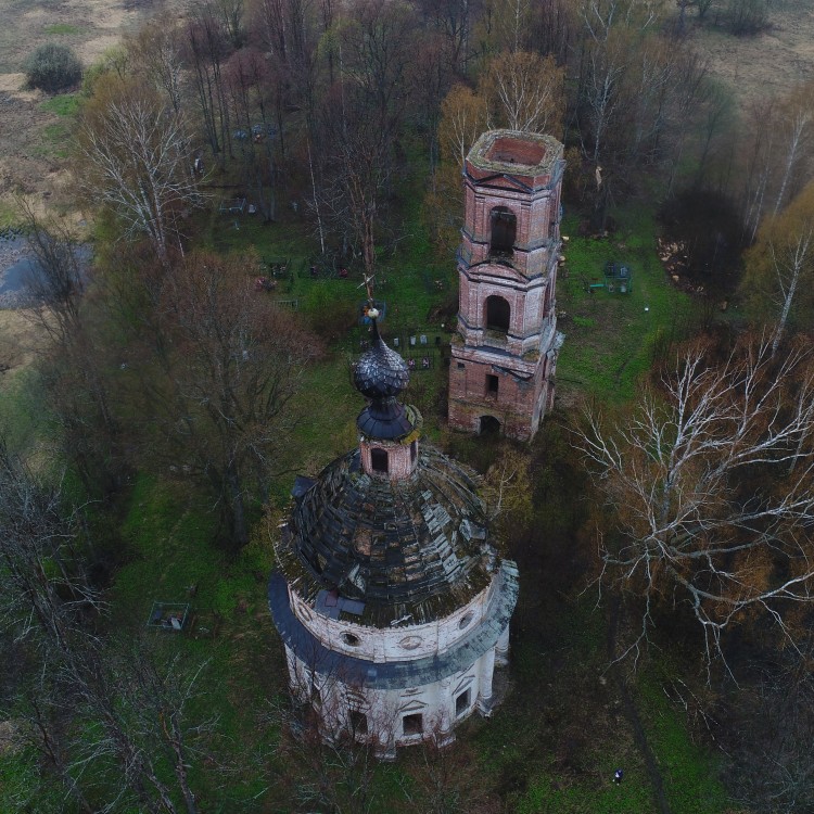 Новополево. Церковь Рождества Пресвятой Богородицы. фасады