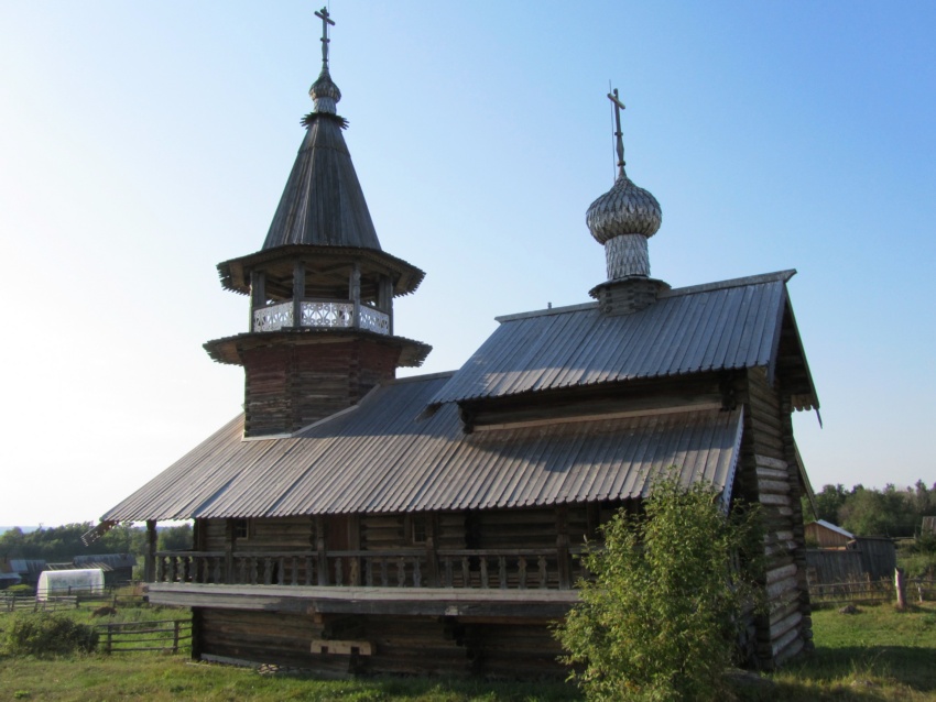 Часовня Петра и Павла, Насоновщина (Медвежьегорский район, Республика Карелия). фасады, вид с юго-востока