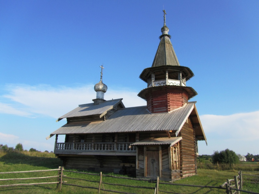 Часовня Петра и Павла, Насоновщина (Медвежьегорский район, Республика Карелия). фасады, северный фасад