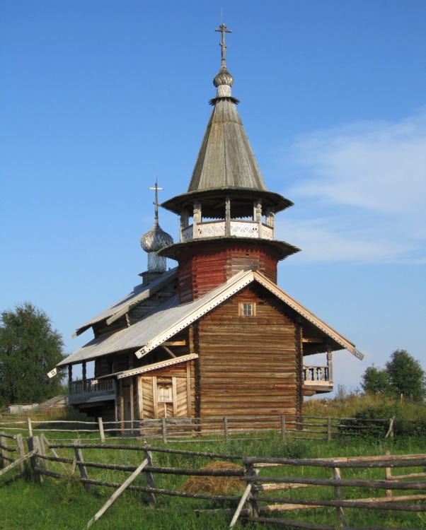 Насоновщина. Часовня Петра и Павла. фасады, западный фасад