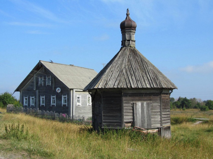 Батова. Часовня Антипы Пергамского. фасады, вид с юго-запада