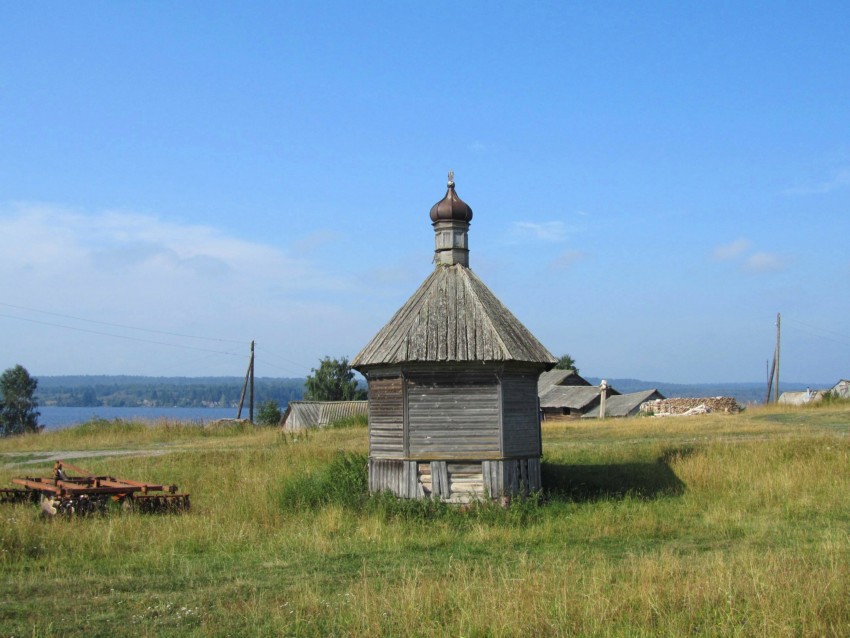 Часовня Антипы Пергамского, Батова (Медвежьегорский район, Республика Карелия). фасады, вид с востока
