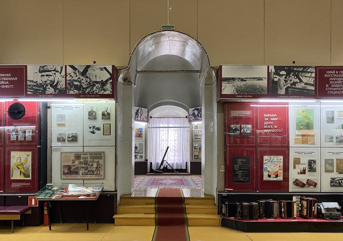 Церковь Преображения Господня, Советск (Советский район, Кировская область). интерьер и убранство, Проход в бывший алтарь