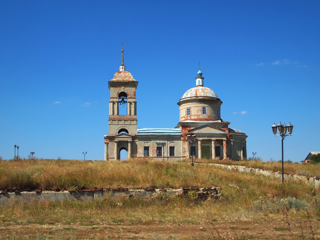 Сосновка. Церковь Покрова Пресвятой Богородицы. фасады