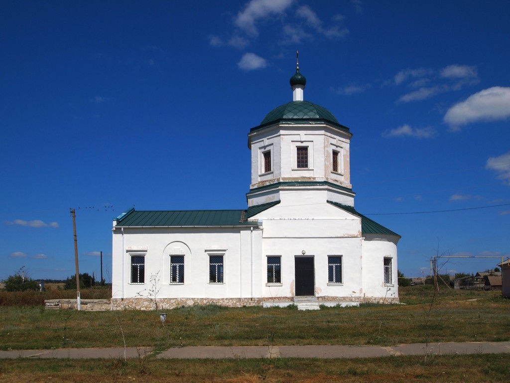 Языковка. Церковь Воскресения Христова. фасады