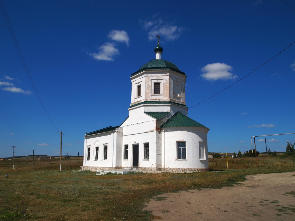 Языковка. Церковь Воскресения Христова. фасады