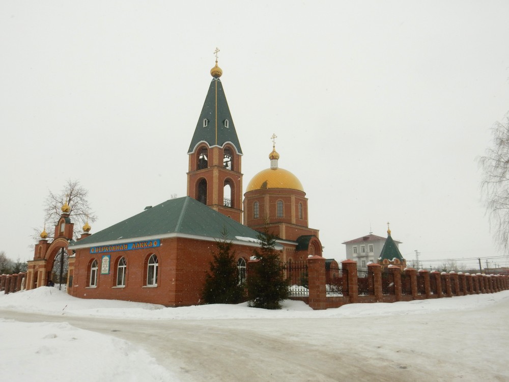 Абдулино. Церковь Александра Невского. общий вид в ландшафте