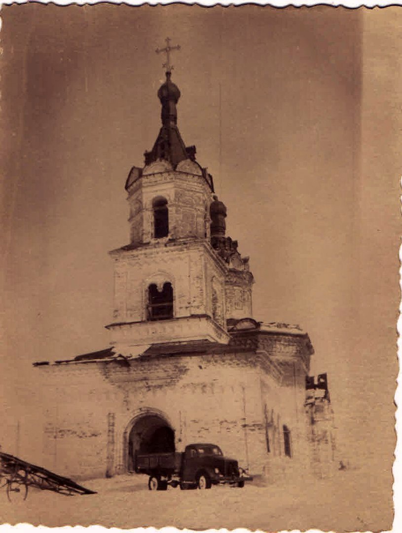 Церковь Михаила Архангела, Большое Елово (Елабужский район, Республика Татарстан). архивная фотография, Фото 1960-х годов из приходского архива