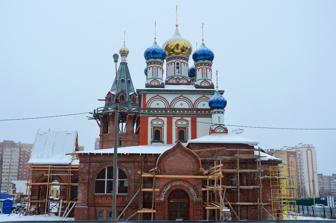 Церковь Новомучеников и исповедников Домодедовских, Домодедово (Домодедовский городской округ, Московская область). фасады