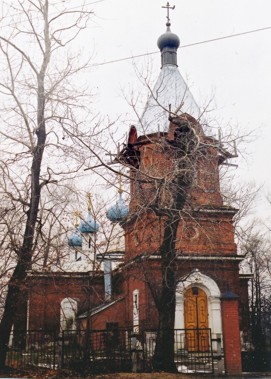 Фруктовая. Церковь Спаса Преображения. фасады