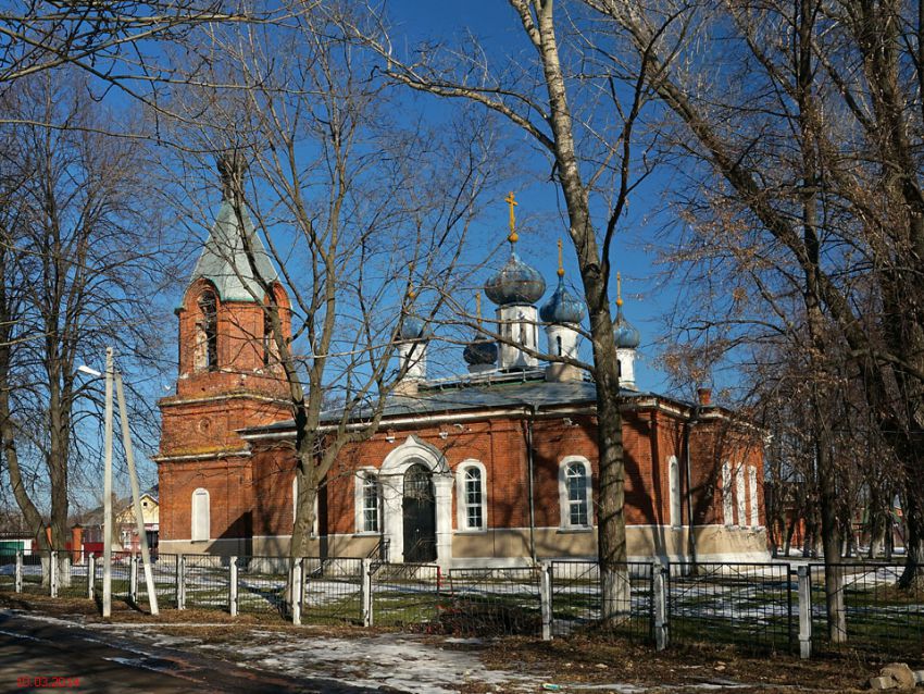 Церковь Преображения Господня, Фруктовая (Луховицкий городской округ, Московская область). фасады