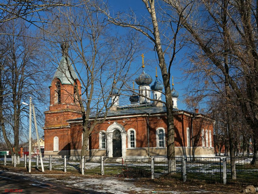 Фруктовая. Церковь Спаса Преображения. фасады