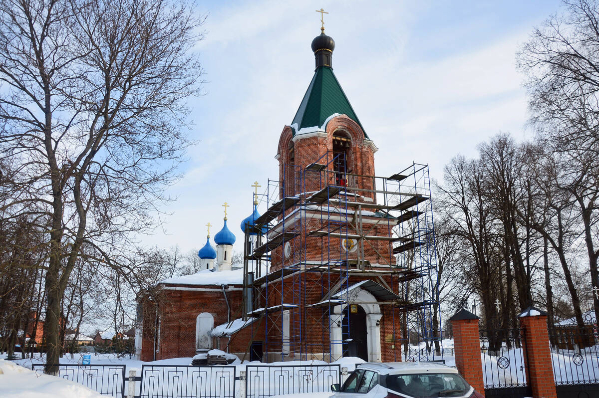 Церковь Преображения Господня, Фруктовая (Луховицкий городской округ, Московская область). документальные фотографии