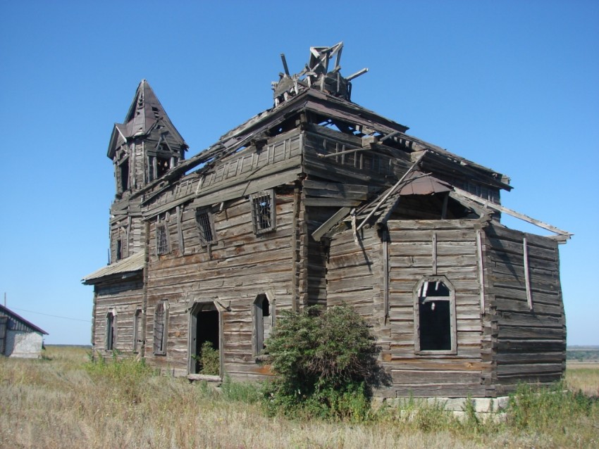 Церковь Михаила Архангела, Новая Осиновка (Аткарский район, Саратовская область). фасады