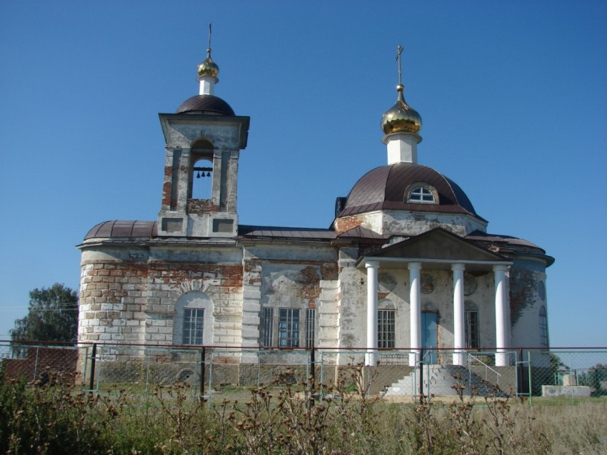 Церковь Николая Чудотворца, Владыкино (Ртищевский район, Саратовская область). фасады