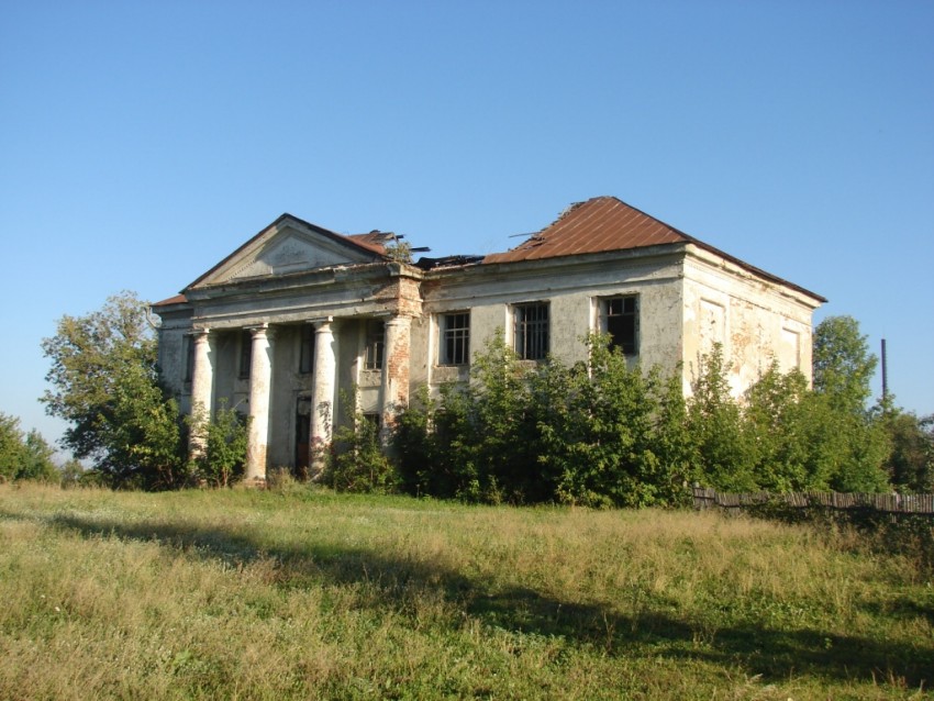 Церковь Казанской иконы Божией Матери, Макарово (Ртищевский район, Саратовская область). общий вид в ландшафте