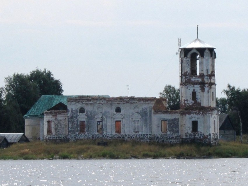 Храмовый комплекс Сенногубского прихода, Сенная Губа (Медвежьегорский район, Республика Карелия). фасады, вид с севера