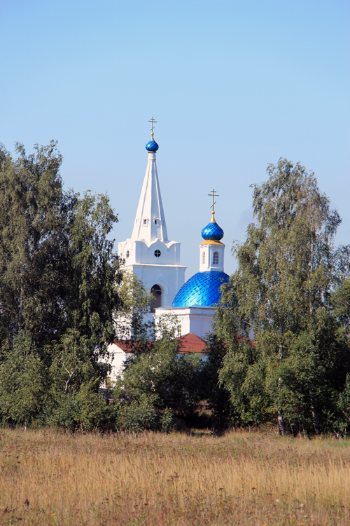 Церковь Казанской иконы Божией Матери, Долгомостьево (Луховицкий городской округ, Московская область). фасады