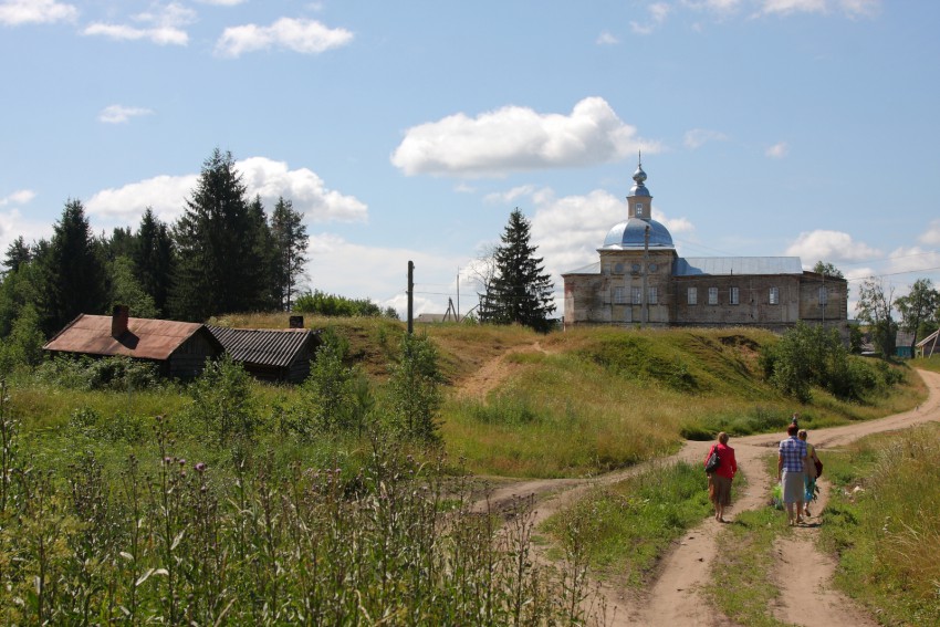 Церковь Успения Пресвятой Богородицы, Успенье (Тотемский район, Вологодская область). художественные фотографии