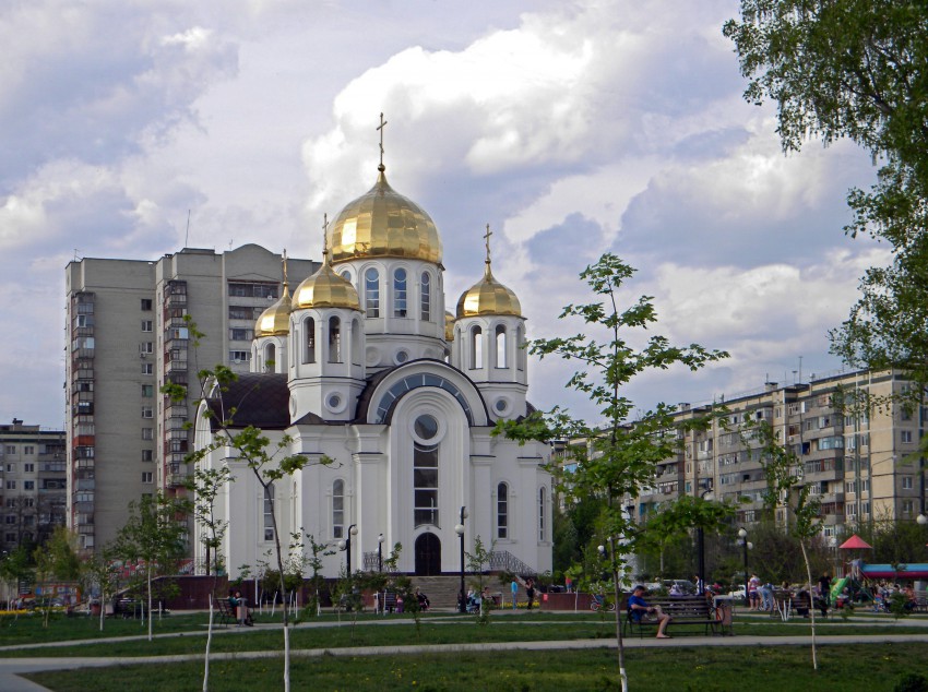 Белгород. Церковь Почаевской иконы Божией Матери. фасады