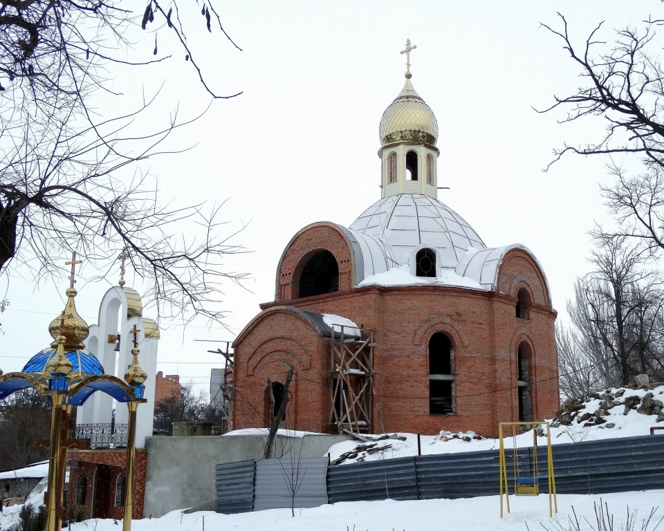 Николаев. Церковь Екатерины. общий вид в ландшафте