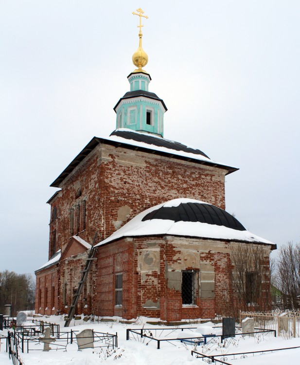 Апраксино. Церковь Благовещения Пресвятой Богородицы. фасады