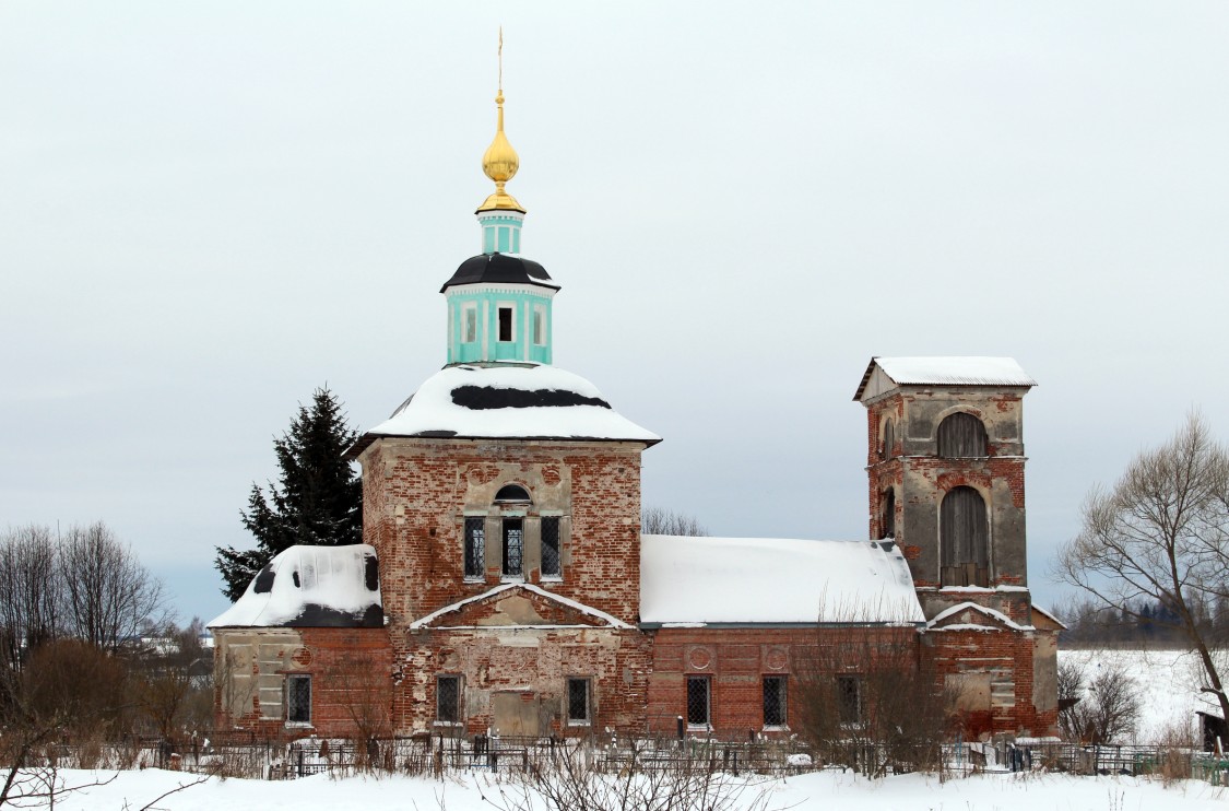 Апраксино. Церковь Благовещения Пресвятой Богородицы. фасады