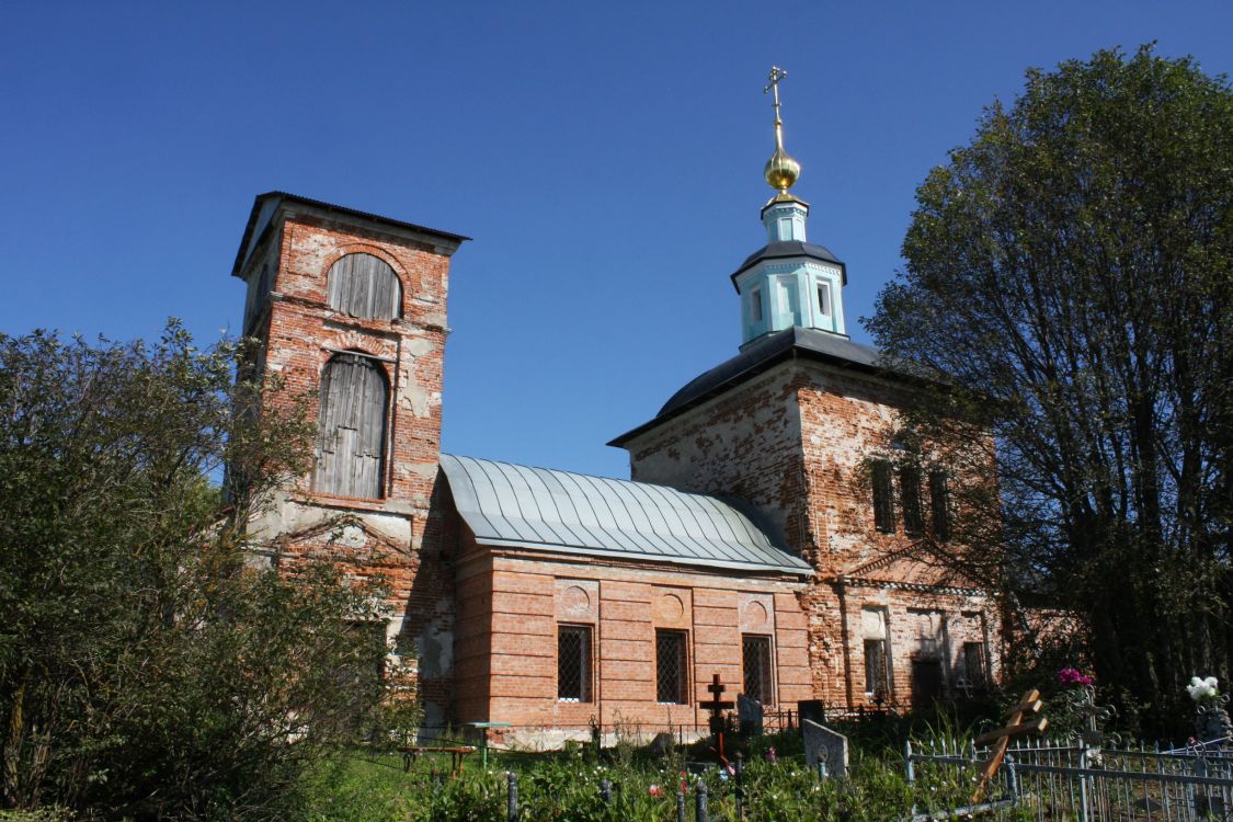 Апраксино. Церковь Благовещения Пресвятой Богородицы. фасады