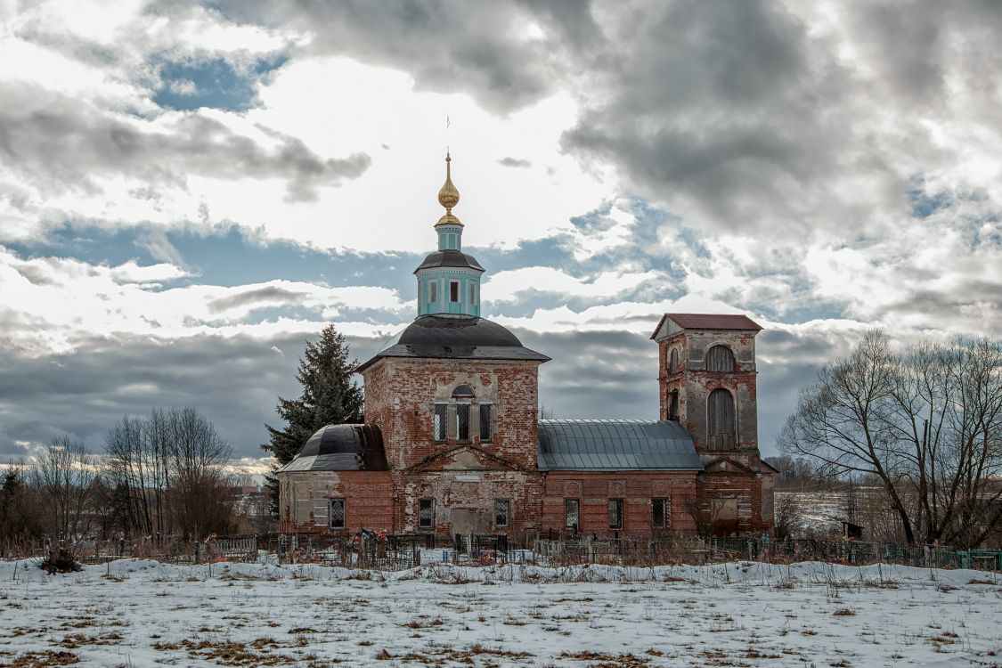 Церковь Благовещения Пресвятой Богородицы, Апраксино (Кашинский городской округ, Тверская область). фасады