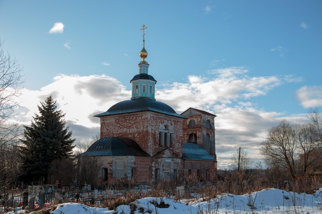 Апраксино. Церковь Благовещения Пресвятой Богородицы. фасады