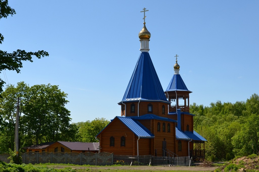 Корсунь. Корсунский Иоанно-Богословский женский монастырь. Церковь Корсунской иконы Божией Матери. фасады