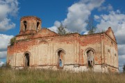 Церковь Рождества Пресвятой Богородицы, Кирпичные стены оштукатурены, фасады исполнены в духе позднего классицизма<br>, Боровщина, Сафоновский район, Смоленская область