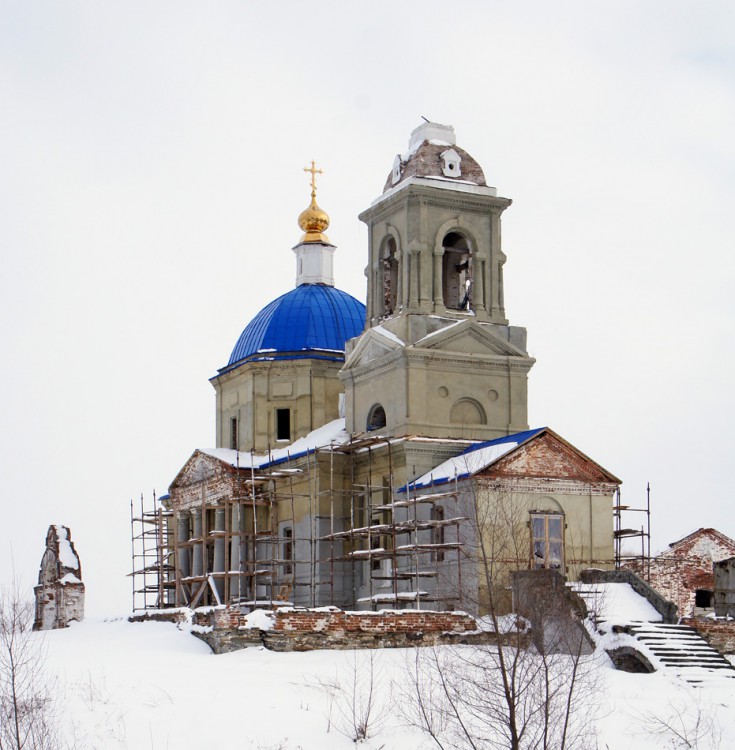 Большой Куяш. Храмовый комплекс. Церкви Рождества Пресвятой Богородицы и Покрова Пресвятой Богородицы. дополнительная информация